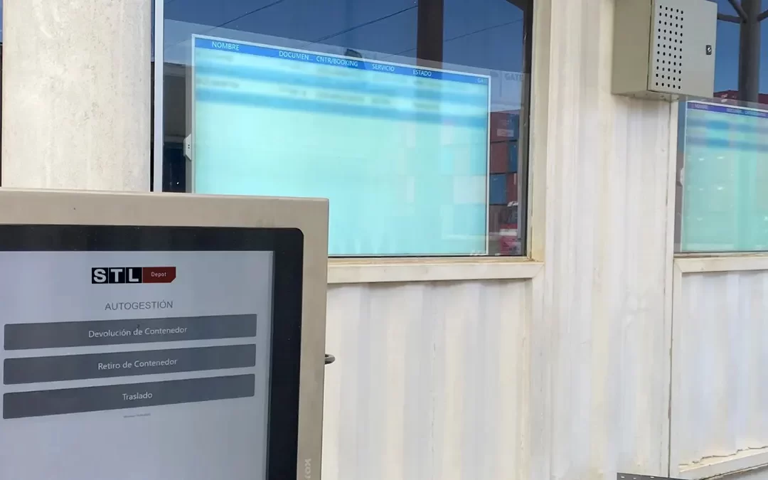 STL Depot implementó sistema de tótems para transportistas